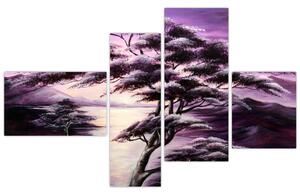 Abstraktný strom - obraz (Obraz 110x70cm)