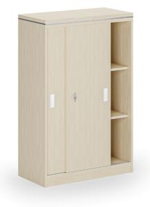 Skriňa zasúvacia ARRISTO LUX, 800 x 400 x 1236 mm, breza