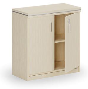 Kancelárska skriňa ARRISTO LUX, 800 x 400 x 836 mm, breza