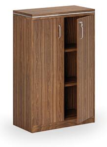 Kancelárska skriňa ARRISTO LUX, 800 x 400 x 1236 mm, orech