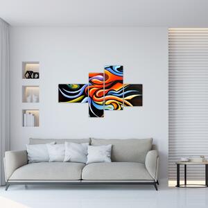 Abstraktné umenie - obraz (Obraz 110x70cm)