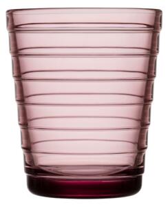 Iittala Poháre Aino Aalto 0,22l, 2ks, ružové calluna