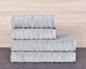 Uterák alebo osuška, Mikrobavlna Deluxe, sivá 50 x 95 cm