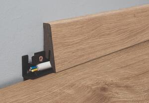 Lišta soklová Naturel hnedá, MDF, dĺžka 260 cm, L58C8480