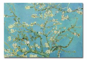 Nástenná reprodukcia na plátne Vincent Van Gogh Almond Blossom, 100 × 70 cm