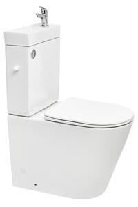 WC kombi komplet s umývadlom vrátane ventilu SAT Brevis Vario SATBRE34