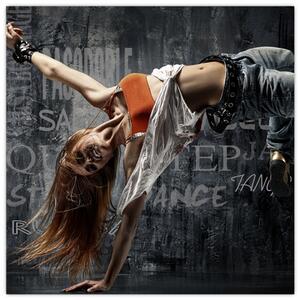 Street dance - obraz (Obraz 30x30cm)