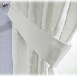 Úchyt Victoria, 1ks farba produktu krémová látka polopriehľadný, zapletaná