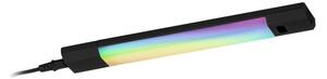 Osram -LED RGBW stmievateľné svietidlo pod kuchynskú linku so senzorom LINEAR EDGE LED/4W/230V čierna+DO