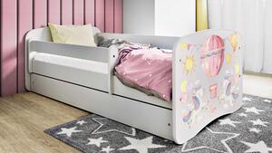 POSTEĽ PRE DETI A MLÁDEŽ 80/160 cm, biela MID.YOU - Detské izby, Online Only