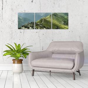 Hrebeň hôr - moderné obrazy (Obraz 90x30cm)