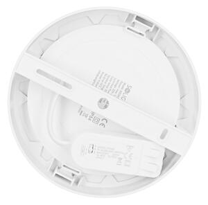 Solight WD240-W - LED panel 2v1 LED/12W/230V 3000/4000/6000K, priemer 17 cm, IP54, biela