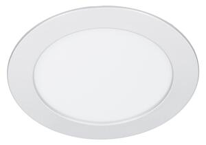 Solight WD240-S - LED panel 2v1 LED/12W/230V 3000/4000/6000K priemer 17 cm IP54 strieborný
