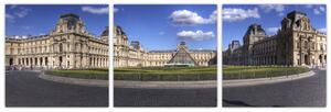 Múzeum Louvre - obraz (Obraz 90x30cm)