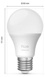 Sada 3x stmievateľných LED žiaroviek Philips Hue WACA E27/8W/230V 2200-6500K