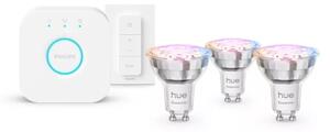 Základná sada Philips Hue WACA 3xGU10/4,7W 2200-6500K + zariadenie na prepojenie