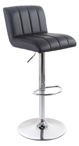 G21 Barová stolička G21 Malea koženková, prešívaná black G21-60023096