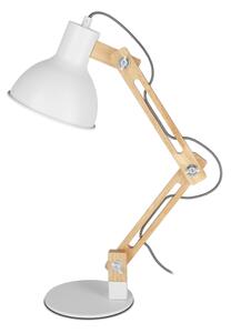 Stolová lampa 1xE27/40W/230V biela