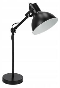 Stolná lampa 1xE27/40W/230V čierna