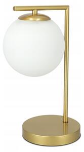 Stolná lampa 1xE27/40W/230V zlatá/biela