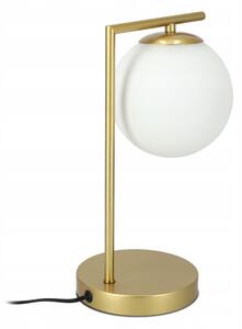 Stolná lampa 1xE27/40W/230V zlatá/biela
