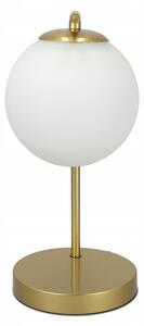 Stolná lampa 1xE27/40W/230V zlatá/biela
