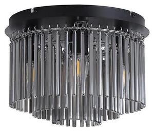 Searchlight 55620-320SM - stropné svietidlo SWIZZLE 5xE14/60W/230V, priemer 32 cm, dymové