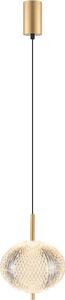 Zuma Line 003064-034758 - LED luster na lanku GALATEA LED/6,5W/230V zlatý