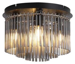 Searchlight 55620-320SM - stropné svietidlo SWIZZLE 5xE14/60W/230V, priemer 32 cm, dymové
