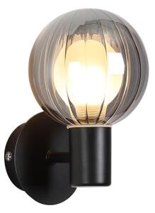 Searchlight 30506BK - Nástenné svietidlo LUMINSPHERE 1xG9/7W/230V čierne