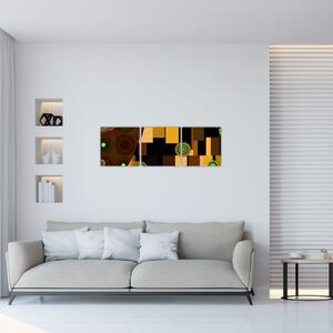 Abstraktný obraz (Obraz 90x30cm)