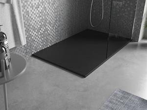 Mexen Otto, SMC obdĺžniková sprchová vanička 140 x 70 cm, čierna, 4N707014