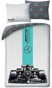 Posteľné obliečky Mercedes-AMG Petronas Formula One Team - 100% bavlna - 70 x 90 cm + 140 x 200 cm