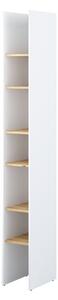 Mirjan24 Regál Bed-Concept BC-24, Farby: biela / dub artisan Mirjan24 5903211344534
