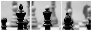 Šachovnica - obraz (Obraz 90x30cm)