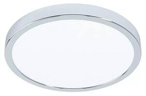 Okrúhle stropné svietidlo LED Eglo Fueva 5 / 20 W / Ø 28,5 cm / chróm / teplá biela