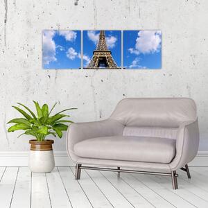 Eiffelova veža - moderný obraz (Obraz 90x30cm)