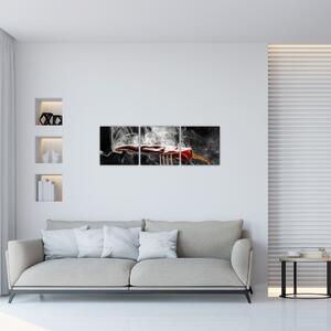 Chilli - moderný obraz (Obraz 90x30cm)