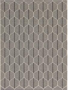 Koberec Cottage black/beige 200x290cm