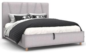 Čalúnená posteľ Ventura Frame Standard, Plastic, Royal Suede Medium Grey, 180x200 cm