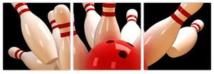 Bowling - obraz (Obraz 90x30cm)