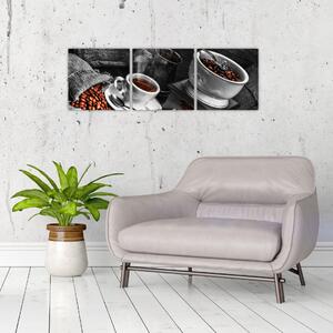 Mlynček na kávu - obraz (Obraz 90x30cm)