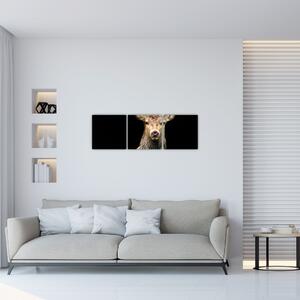 Jelen - obraz (Obraz 90x30cm)