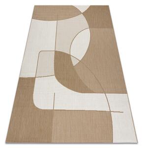 Koberec SIZAL FLAT 48982265 geometrický, béžový / naturálny