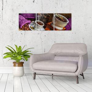 Kávový mlynček - obraz (Obraz 90x30cm)