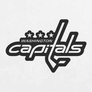 DUBLEZ | 3D Logo NHL na stenu - Washington Capitals