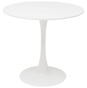 Okrúhly jedálenský stôl Reventon New 80 - biela matná