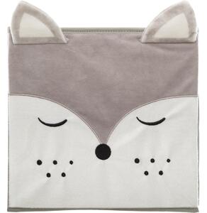 Úložný box Wolf, 29x29x29 cm, sivá