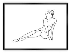 Plagát Figure Line II