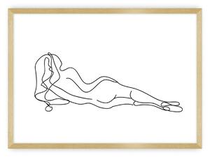 Plagát Figure Line III